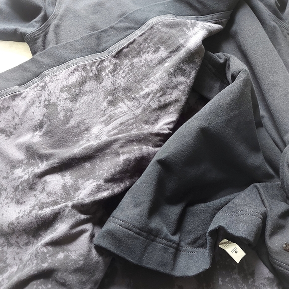 Lululemon Drapey Cowl Neck Snap Button Sweater Size 8 High Neck Wrap Cardigan - Picture 11 of 14